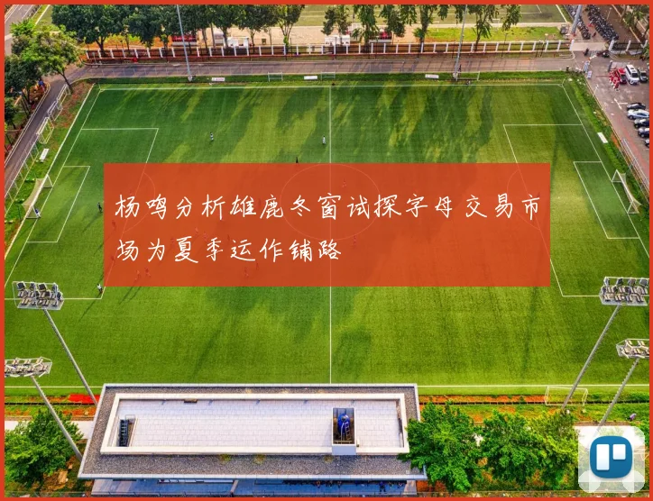 杨鸣分析雄鹿冬窗试探字母交易市场为夏季运作铺路